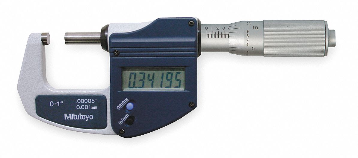 0-1 Digital Outside Micrometer 