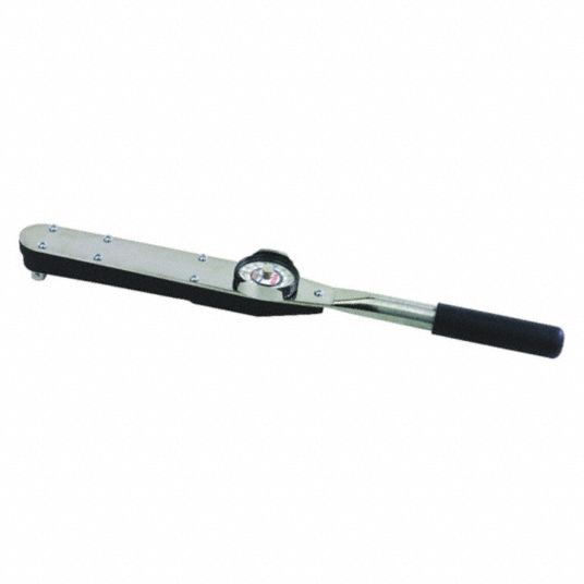 PROTO Dial Torque Wrench 1/2 in Drive Size, 35 to 175 ftlb/50 to 250