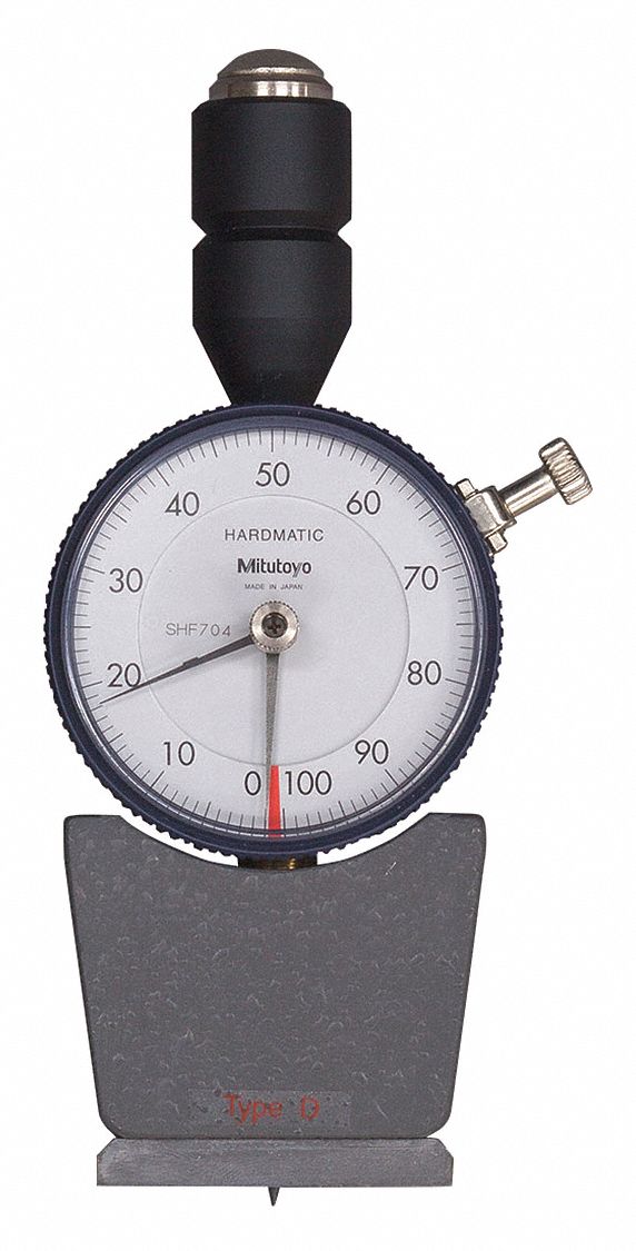 HANDHELD DIAMETER DUROMETER, SHORE D, 1.73 X 0.71 IN