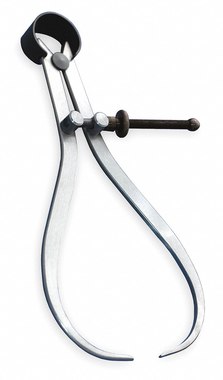 Outside Spring Caliper, Nut Type Solid Grainger