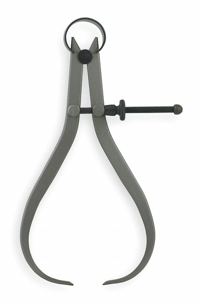 Outside Spring Caliper, Nut Type Solid Grainger