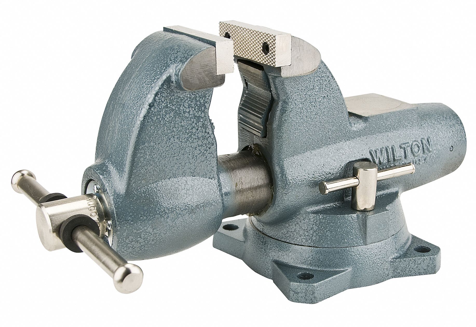 Wilton Heavy Duty Combination Vise 3 1 2 In Jaw Width 5 In Max Opening 4 1 2 In Throat Depth