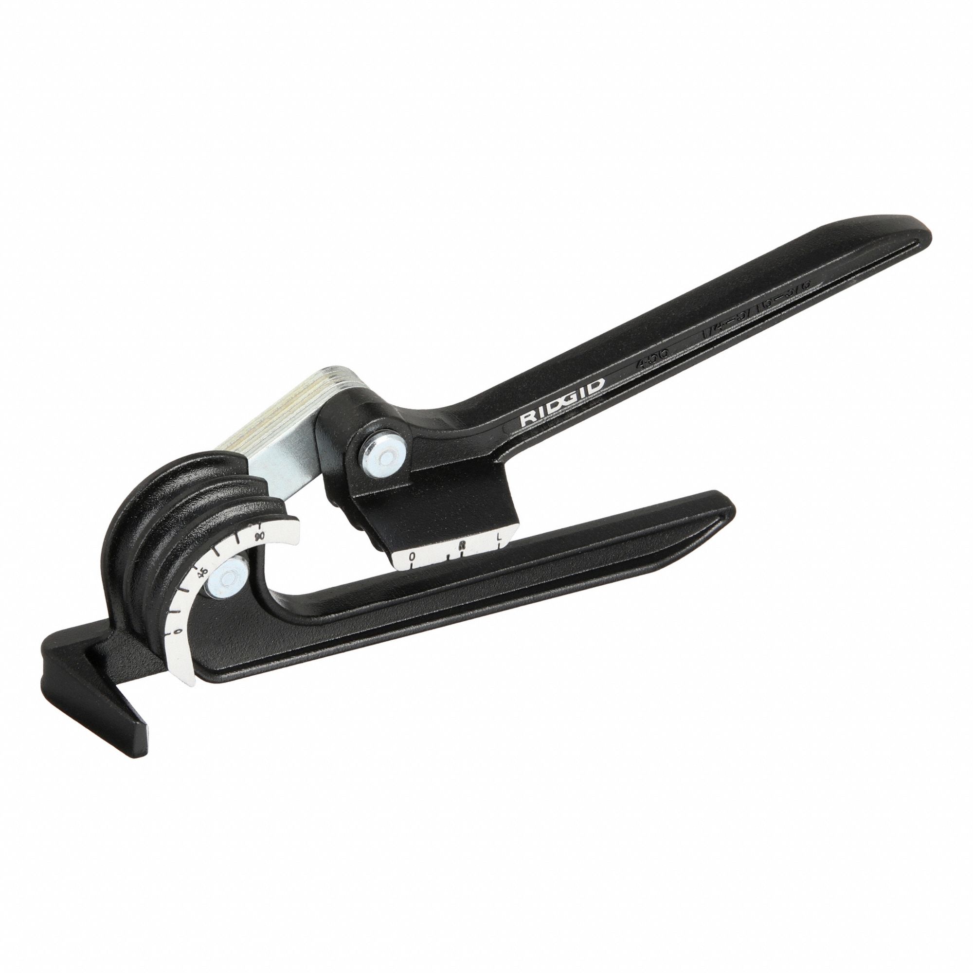 RIDGID, Calibrated Angle Markings from 0 to 90 Degrees RIDGID, Calibrated Angle Markings from 0 to 90 Degrees