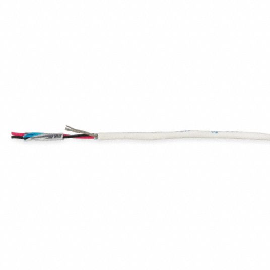 Carol E2202S.30.02 Comm Cable, Shielded, Plenum, 18/2, 1000 ft