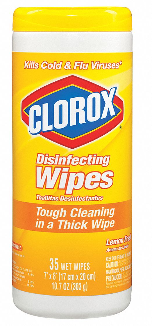1AU17 - Disinfecting Wipes Citrus PK12