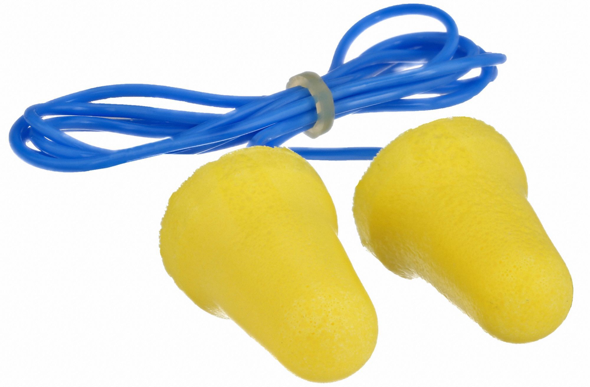 EARPLUGS, DISPOSABLE, YLW, BL, FOAM/VINYL, SMALL, BELL, 28DB, CORDED, CSA, 200PR