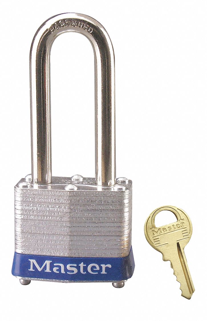 D1931 Lockout Padlock KD Blue 1-1/4 H
