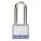 LOCKOUT PADLOCK, KEYED DIFFERENT, STEEL, STANDARD BODY, EXTENDED, BLUE