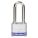 LOCKOUT PADLOCK, KEYED DIFFERENT, STEEL, STANDARD BODY, EXTENDED, BLUE