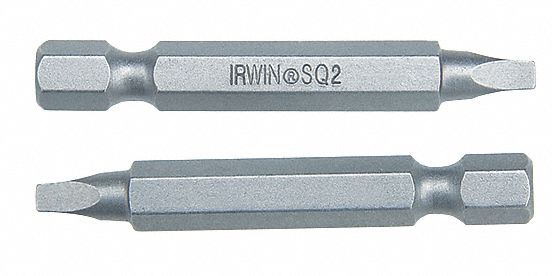 Insert Bit: Insert Bit, Imperial/Metric, #3 Bit Size, S3 Bit Industry Size, Std, Hex, 2 PK