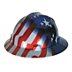 Patriotic Full-Brim Hard Hats (Type 1, Class E)