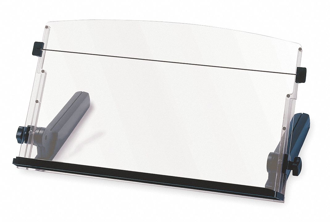 3M InLine Document Holder, Monitor/Keyboard 1AYD1DH640 Grainger