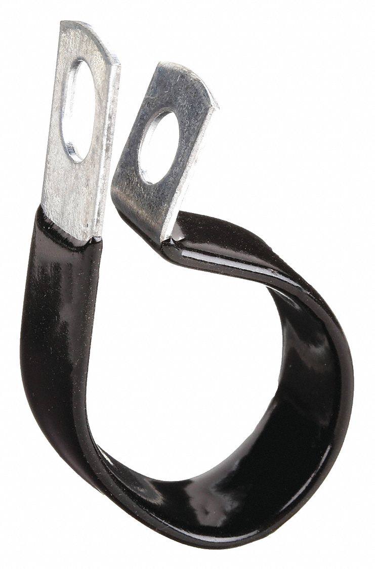 CLAMP 1IN OD VINYL COATED STL 25PK