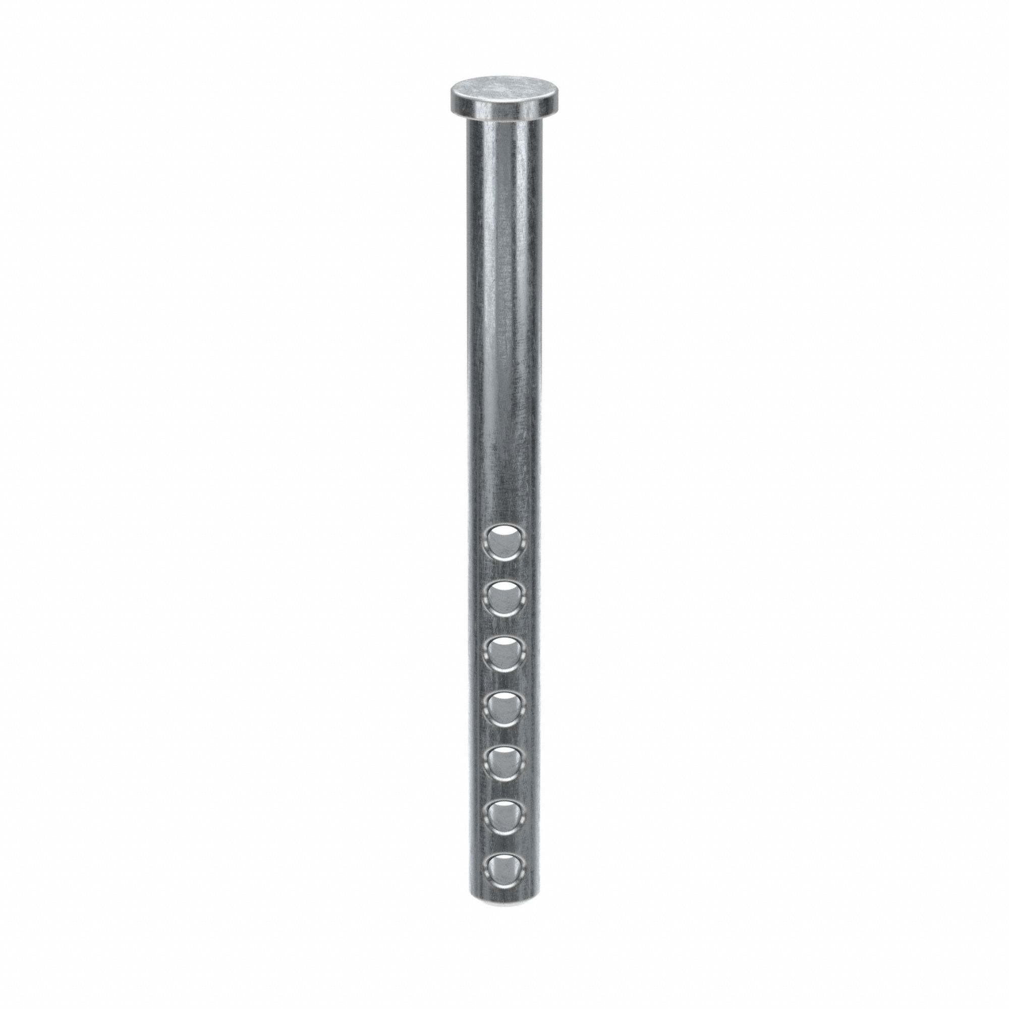 Clevis Pin, 3 1/2 in L 5/16in dia, PK10: Inch, 5/16 in Pin Dia, 3 1/2 in Shank Lg, Steel, 10 PK