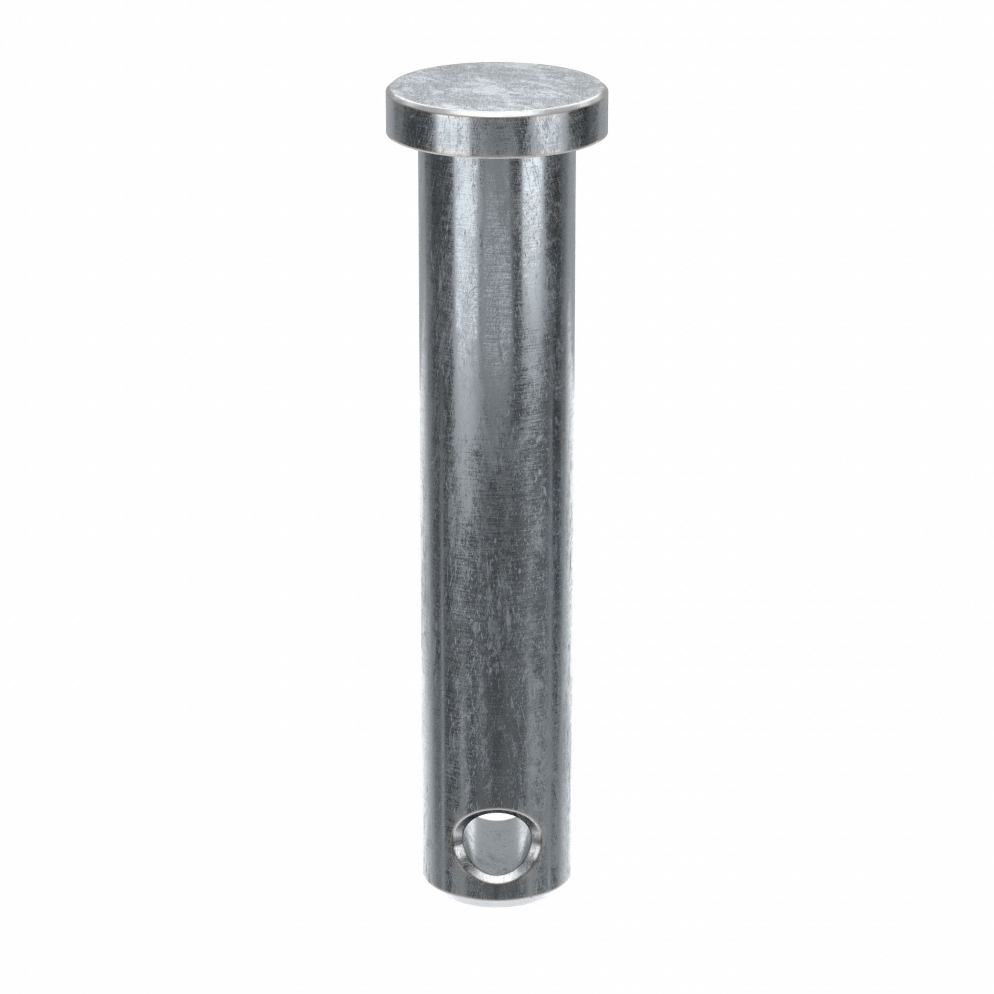 Clevis Pin, 1 5/8 in L 5/16in dia, PK25: Inch, 5/16 in Pin Dia, 1 5/8 in Shank Lg, Steel, 25 PK