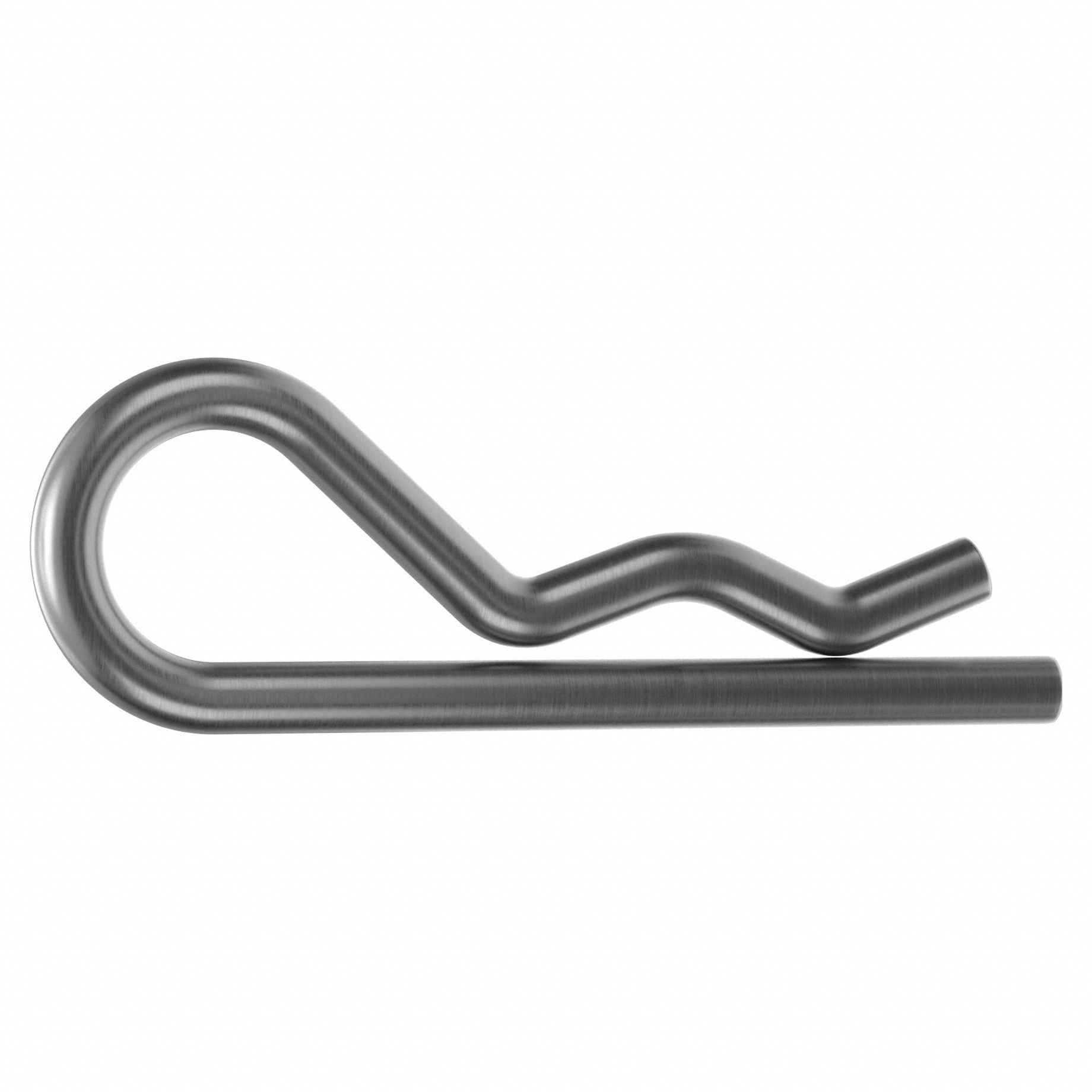 Cotter Pin, 5/64 in dia, 1 3/16 in L, PK50: Bridge, Inch, 5/64 in Pin Dia, 1 3/16 in Shank Lg, 50 PK