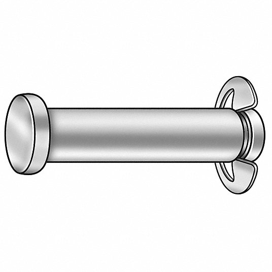 FABORY U51798.037.0125 Clevis Pin,18-8 Stainless Steel,3/8,PK5 