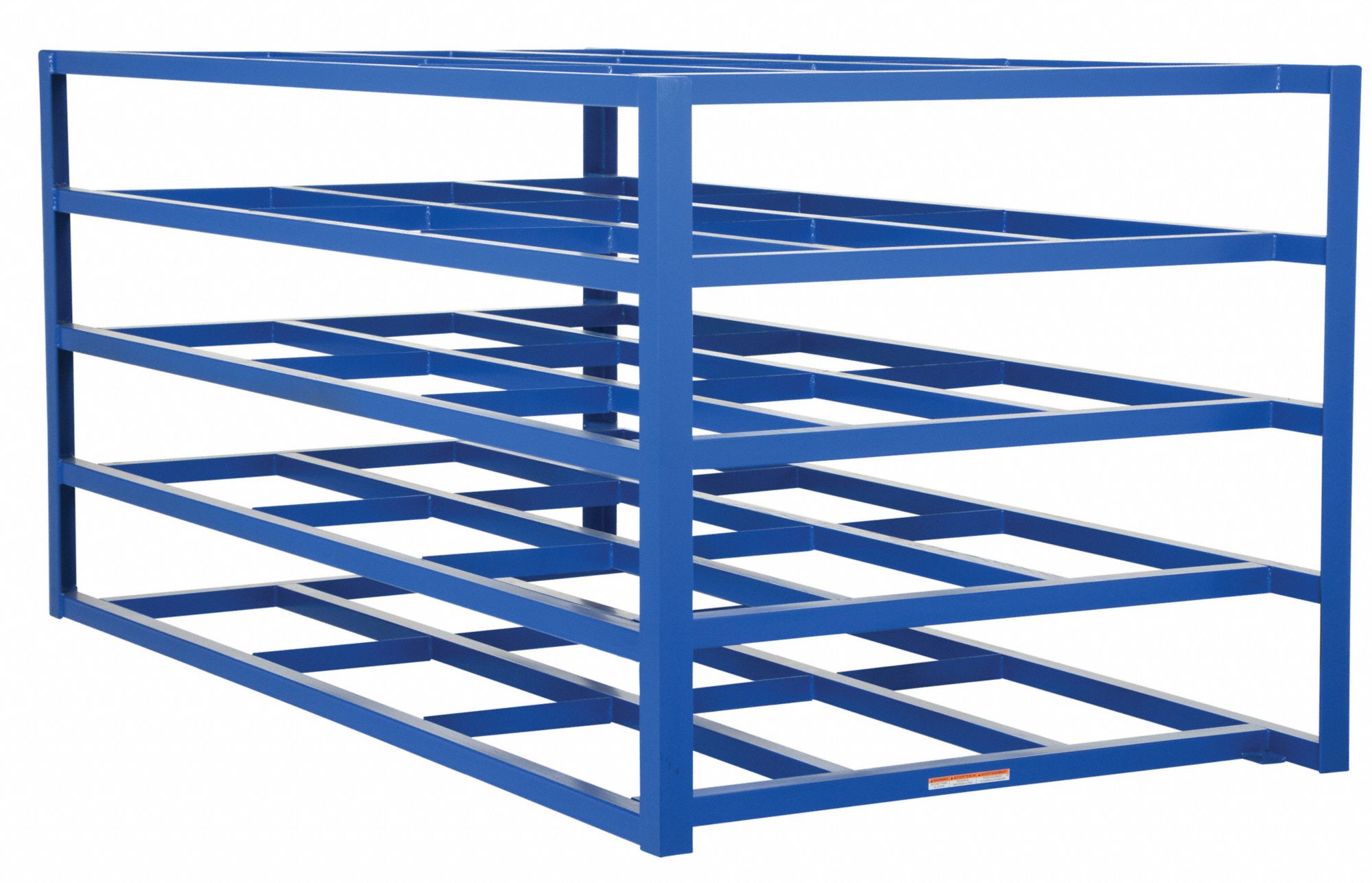 GRAINGER APPROVED Starter, Horizontal Sheet Storage Rack, Decking