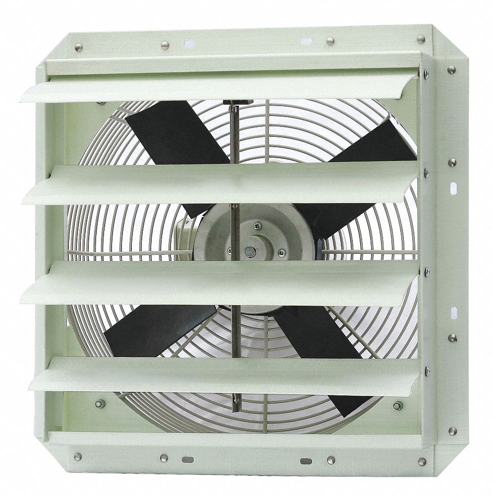 DAYTON Ventilador Extractor de Panel , 12 - Ventiladores de Extracción  Impulsados por Banda con Paquete de Impulsión - 32ZN53