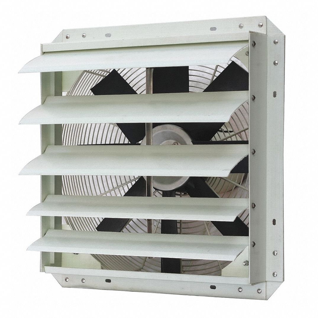 18 in Blade, 1 Speed, Exhaust Fan 1BLJ31BLJ3 Grainger