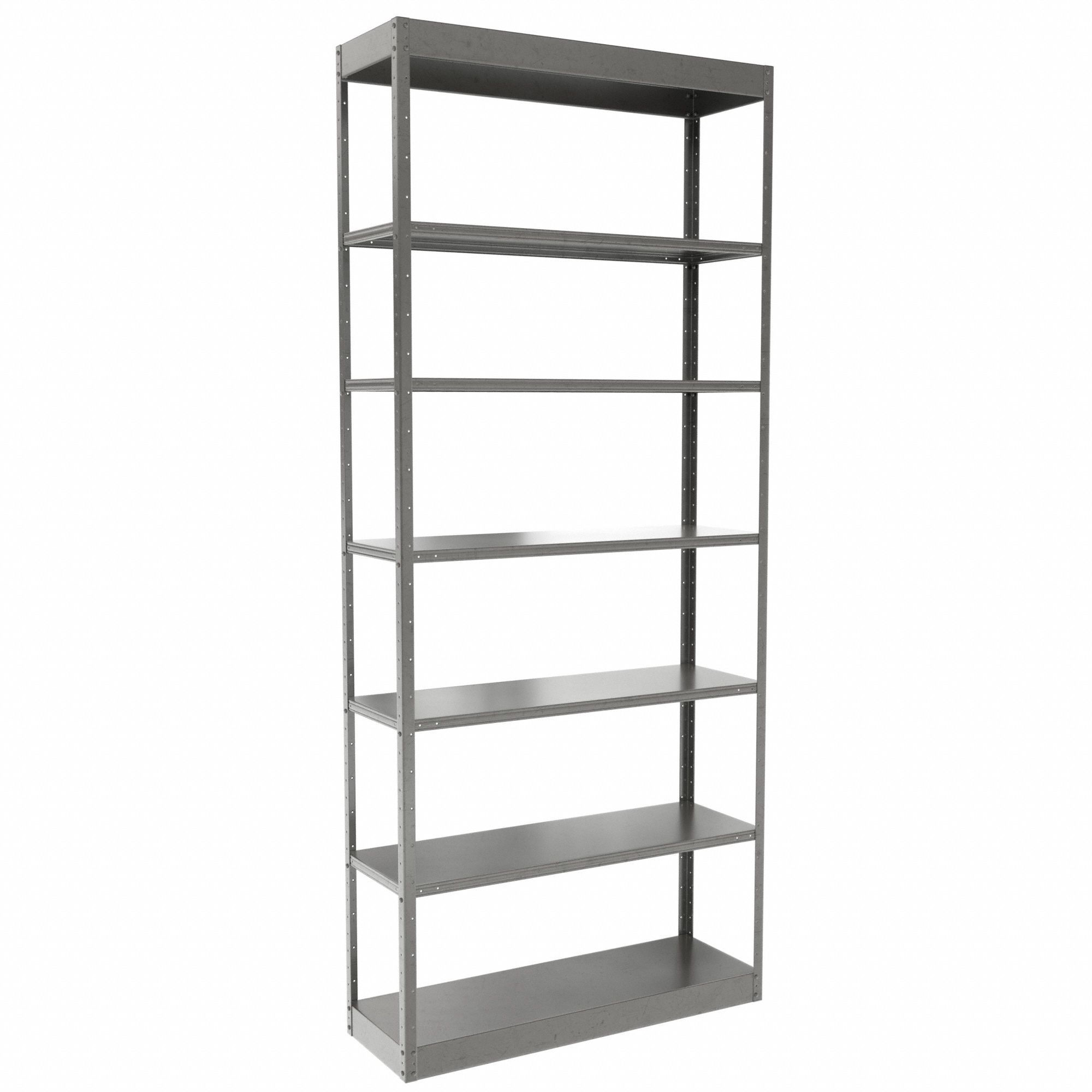 HALLOWELL, Standalone, HeavyDuty, Metal Shelving 1BLL4DT551212HG