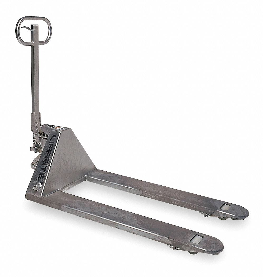 Pallet Jack, 5500 lb Load Capacity Grainger