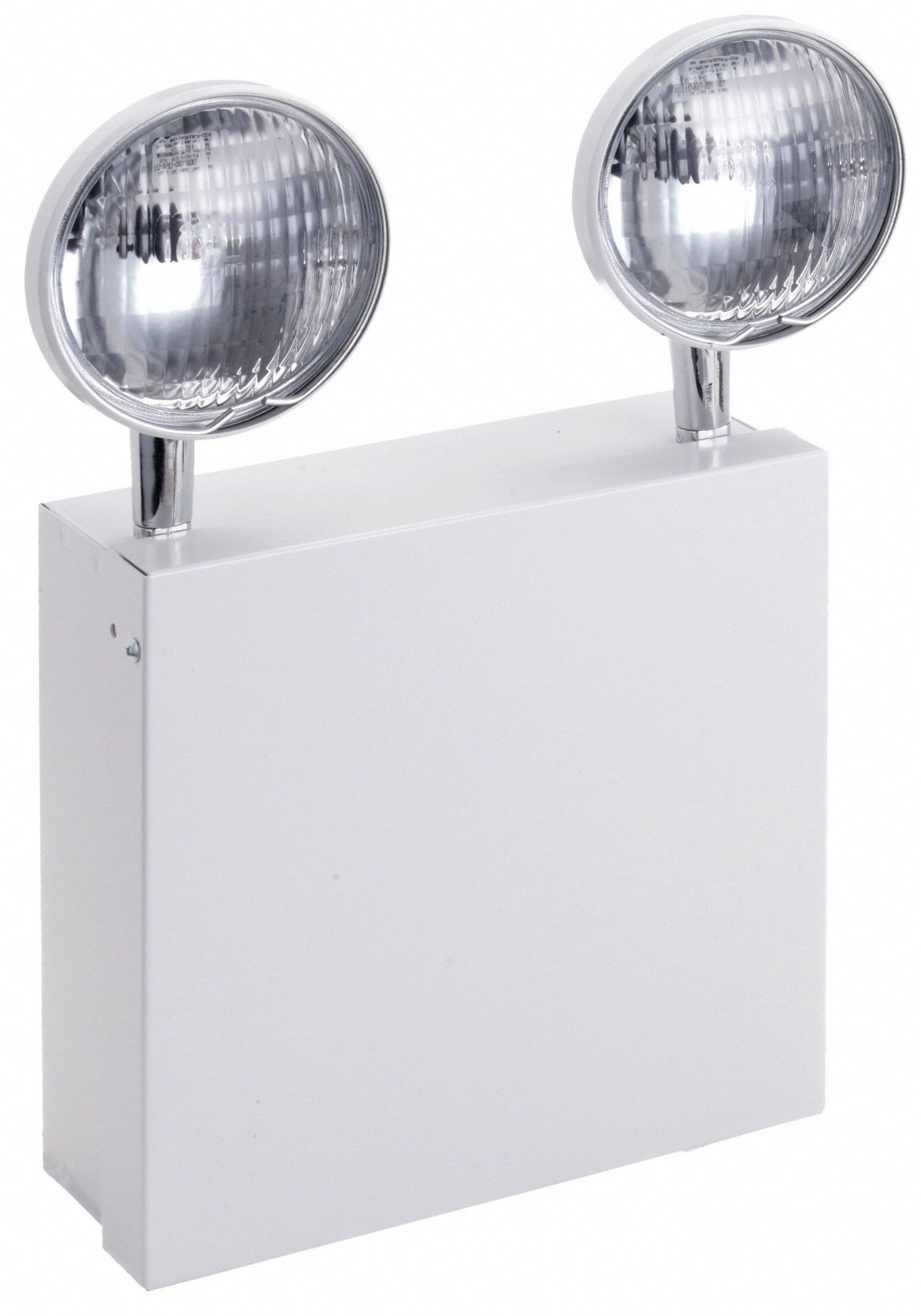 Lithonia Lighting New York Approved 2-Head White Steel Emergency