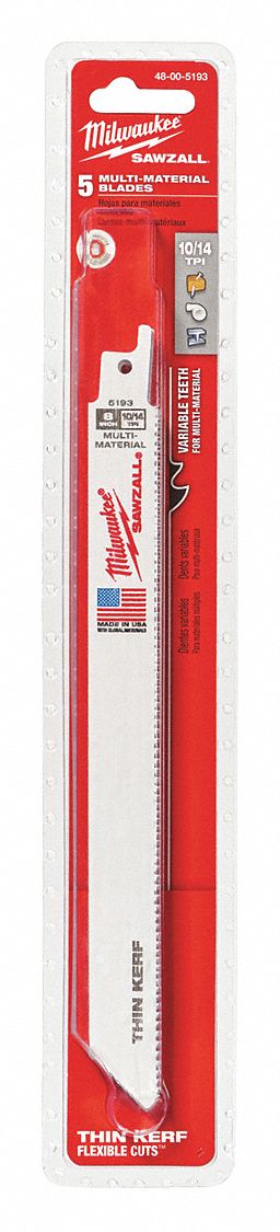 BLADE SUPER SAWZALL 8L 10/14T 5PKG