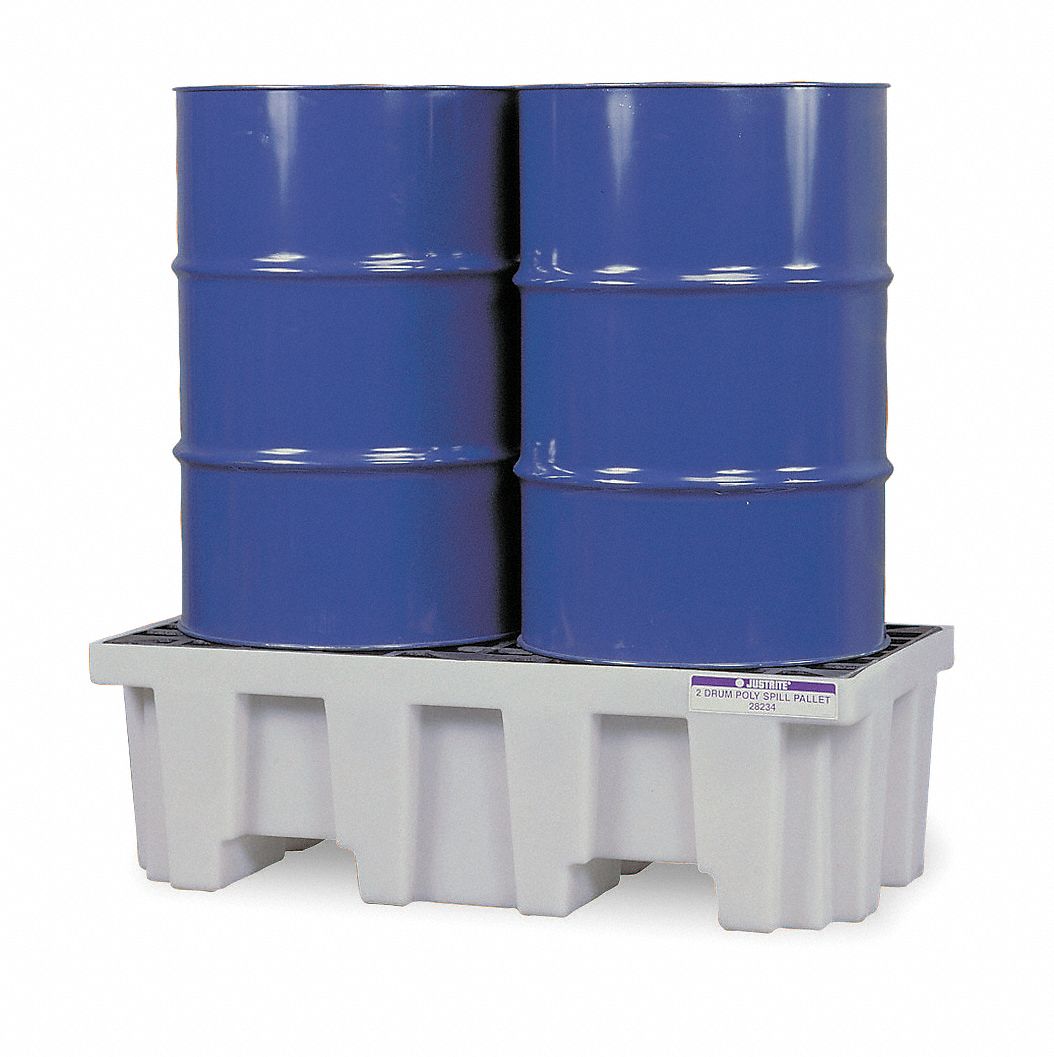 2 Drum Poly Pallet Grainger