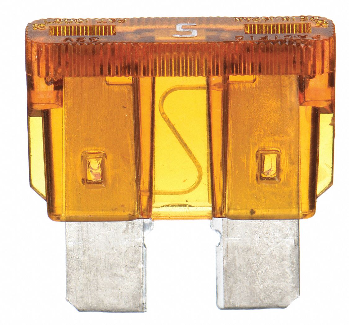 AUTOMOTIVE FUSE, 5 AMPS, 32V DC, TAN, NONINDICATING