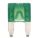 AUTOMOTIVE FUSE, 30 AMPS, 32V DC, GREEN, NONINDICATING, FAST ACTING, 41/64 IN L
