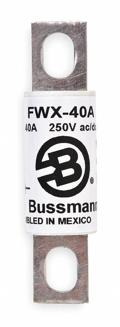 thumbnail image 2 of Bussmann FWH-40B 40A 500V Fast Acting Fuse – Original FWH40B 40 Amp 2 of 4