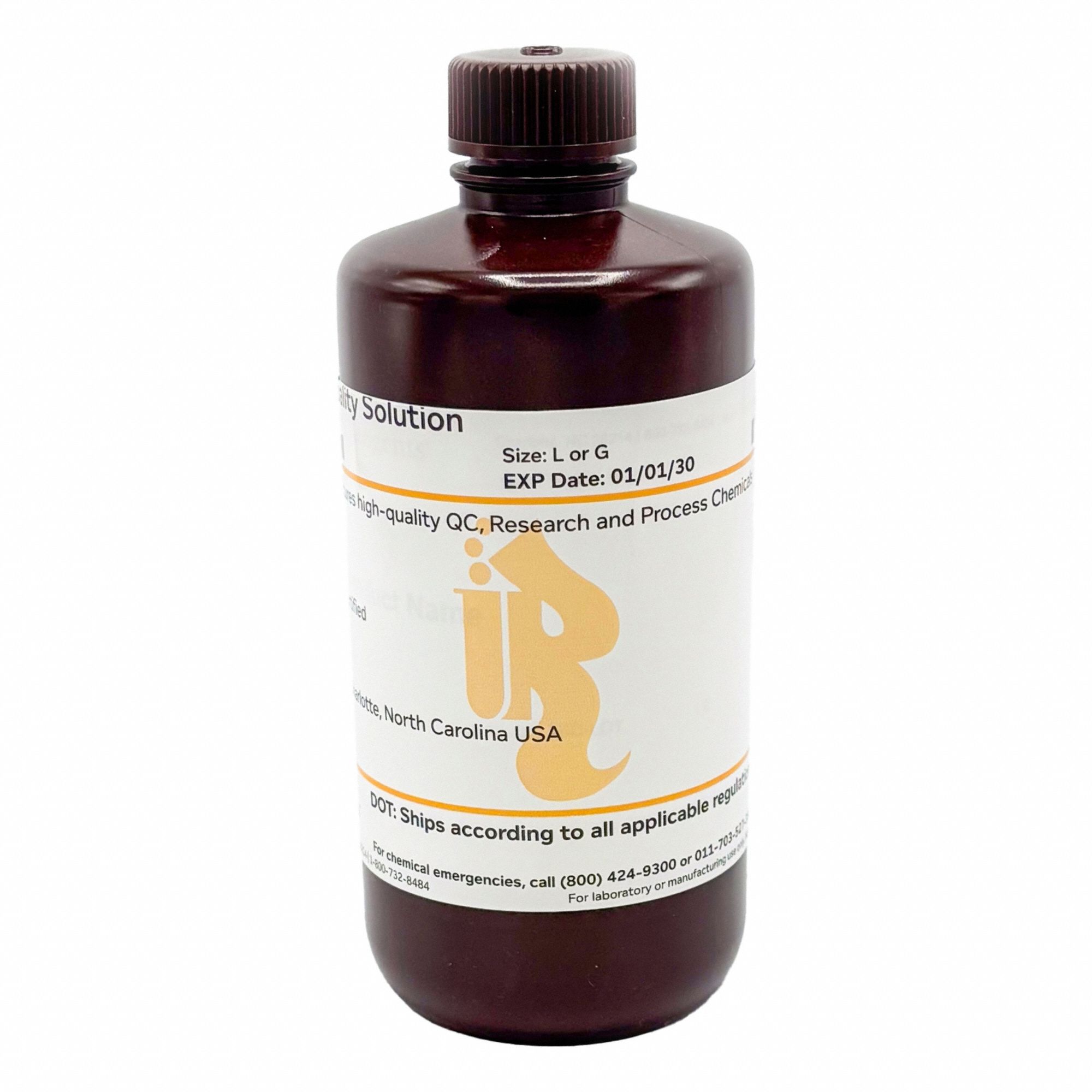 Silver Nitrate: Reagent, 1 L, 7761-88-8, 0.1 N, Solution, Liquid, Bottle, Polycoated, 1