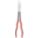 NEEDLE NOSE PLIER, 1⅞ IN MAX JAW OPENING, 11⅝ IN OVERALL L, 2⅞ IN JAW L, 13/32 IN TIP W