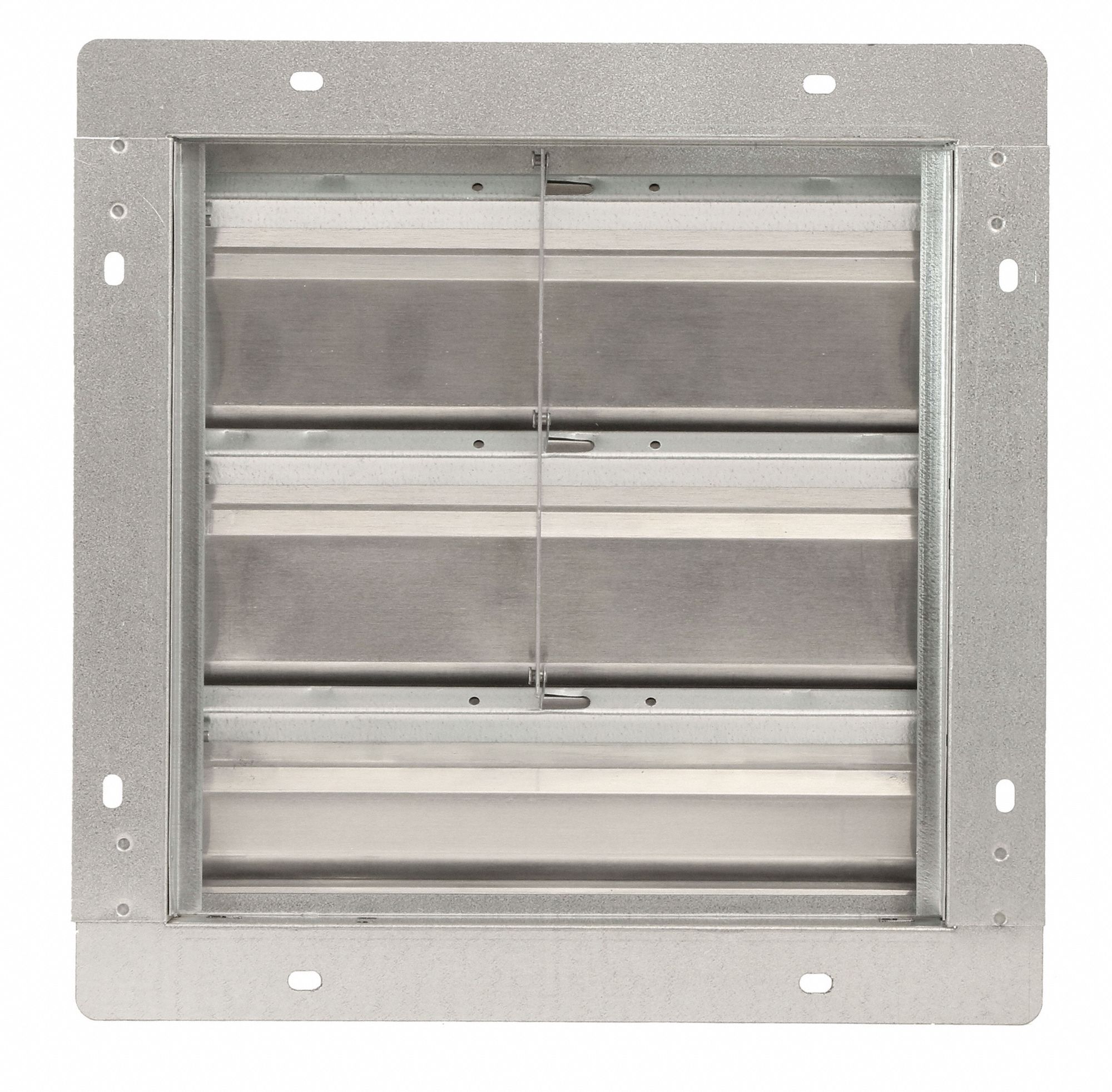 DAYTON 12 in Backdraft Damper / Wall Shutter, 12 1/2 in x 12 1/2 in