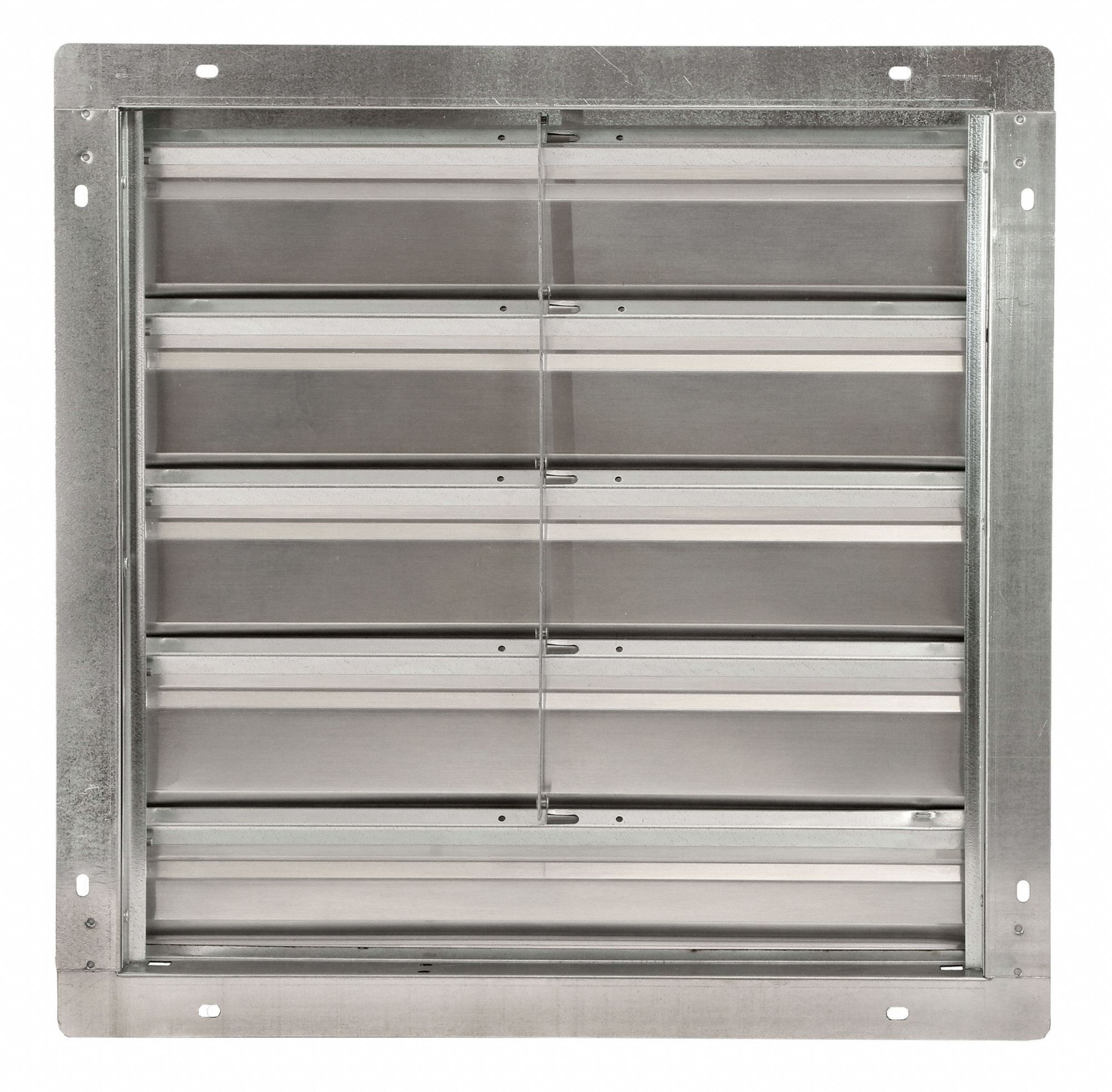 DAYTON 18 in Backdraft Damper / Wall Shutter, 18 1/2 in x 18 1/2 in ...