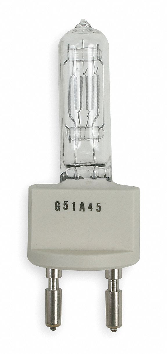 GE CURRENT Miniature Halogen Bulb, T8, Medium BiPost (G22), Lumens