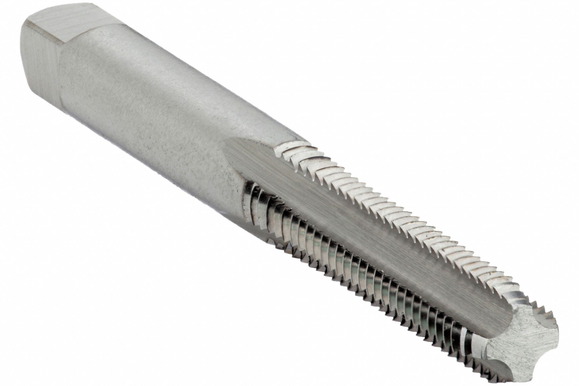 STRAIGHT FLUTE TAP, M2X0.4 THREAD, .438 IN THREAD L, 1.75 IN LENGTH, BOTTOMING