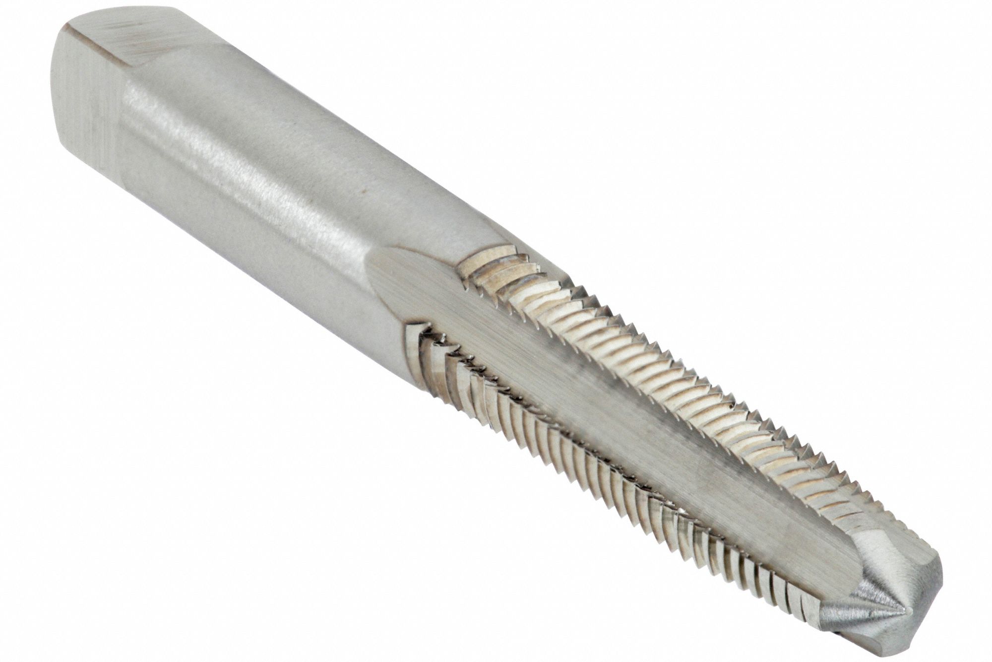 5353 SERIES HAND TAP, UNCOATED, 0 ° , HSS, M6X1, STRAIGHT SHANK, 63.5 MM LENGTH, METRIC