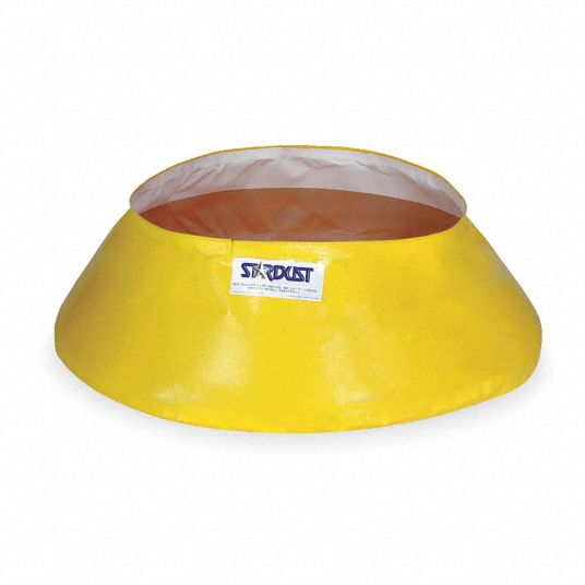 STARDUST Containment Pool, High Density Polyethylene, Yellow 1CAA4D720M Grainger
