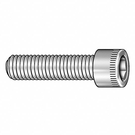 Grainger Approved Cylindrical Metric Socket Head Cap Screw M8 125