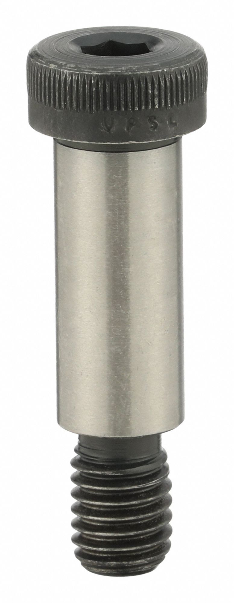Shoulder Screw: Std Shoulder Screw, 1/2"-13, 1 1/2 in Shoulder Lg, 5/8 in Shoulder Dia, Std, Plain