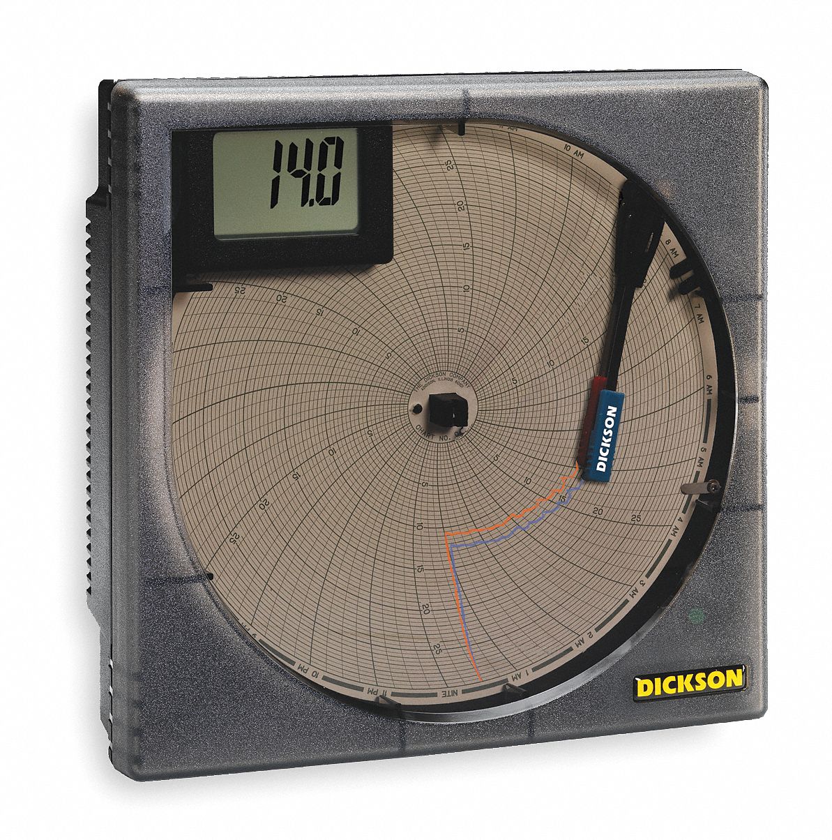 DICKSON Circular Chart Recorder, Universal Input, 1 or 7, Yes 1CFB2ET855 Grainger