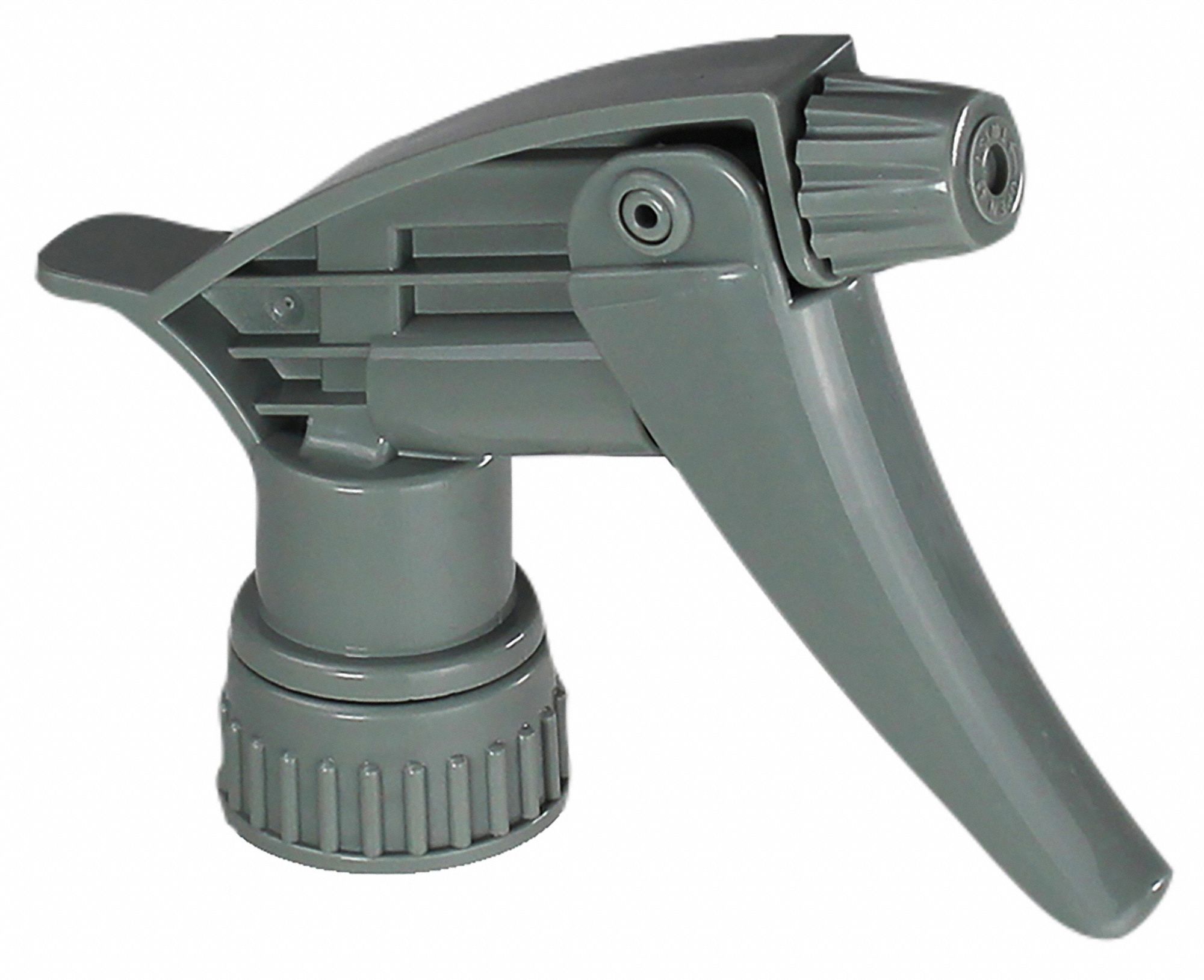 Grainger White/Green HDPE Trigger Spray Bottle, 32 oz, 3 PK