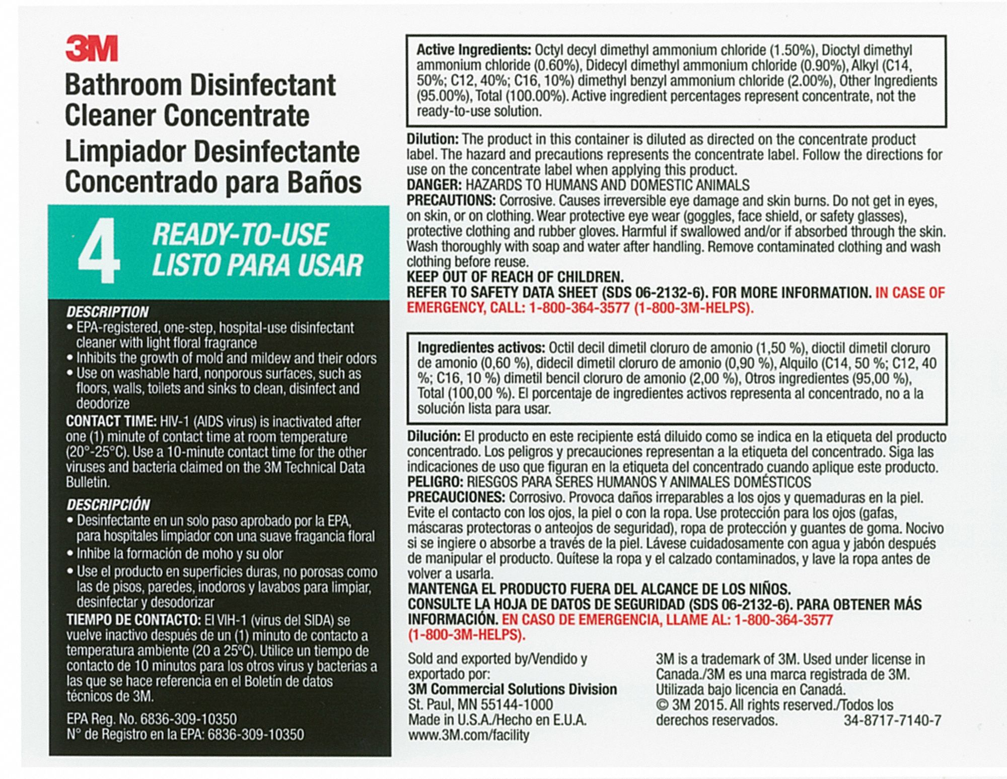 Secondary Bottle Label Gloss Paper PK12