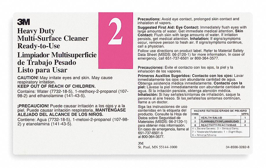 Secondary Bottle Label Gloss Paper PK12