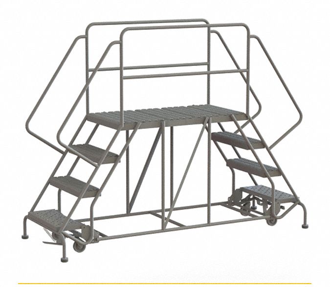 TRI-ARC, 4 Steps, 40 In, Rolling Work Platform - 1CJK9|WLDS142447 ...