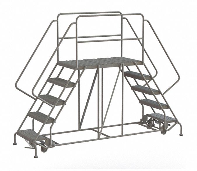 TRIARC, 5 Steps, 50 in, Rolling Work Platform 1CJL2WLDS152447