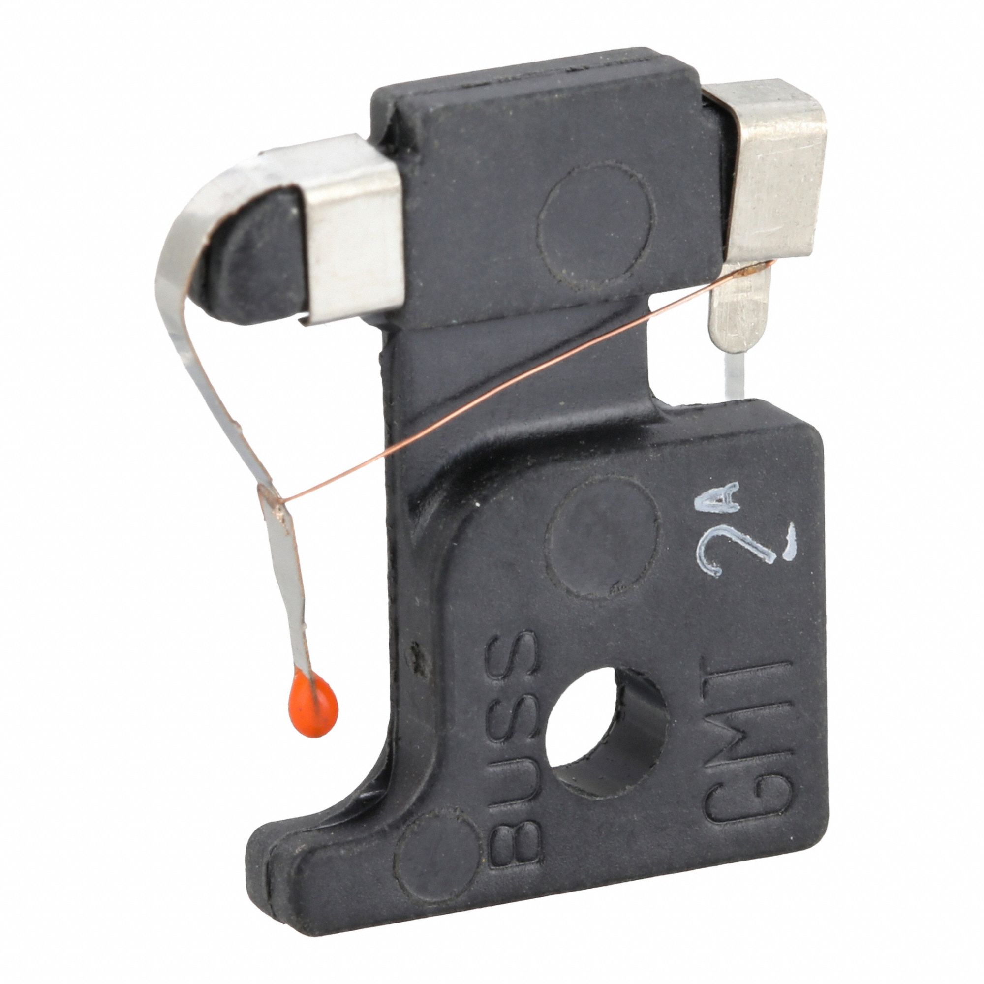 Telecom Protection Fuse: GMT Series, Fast-Acting, Cricket, 2 A, 125 V AC, 60 V DC, 13/16 in