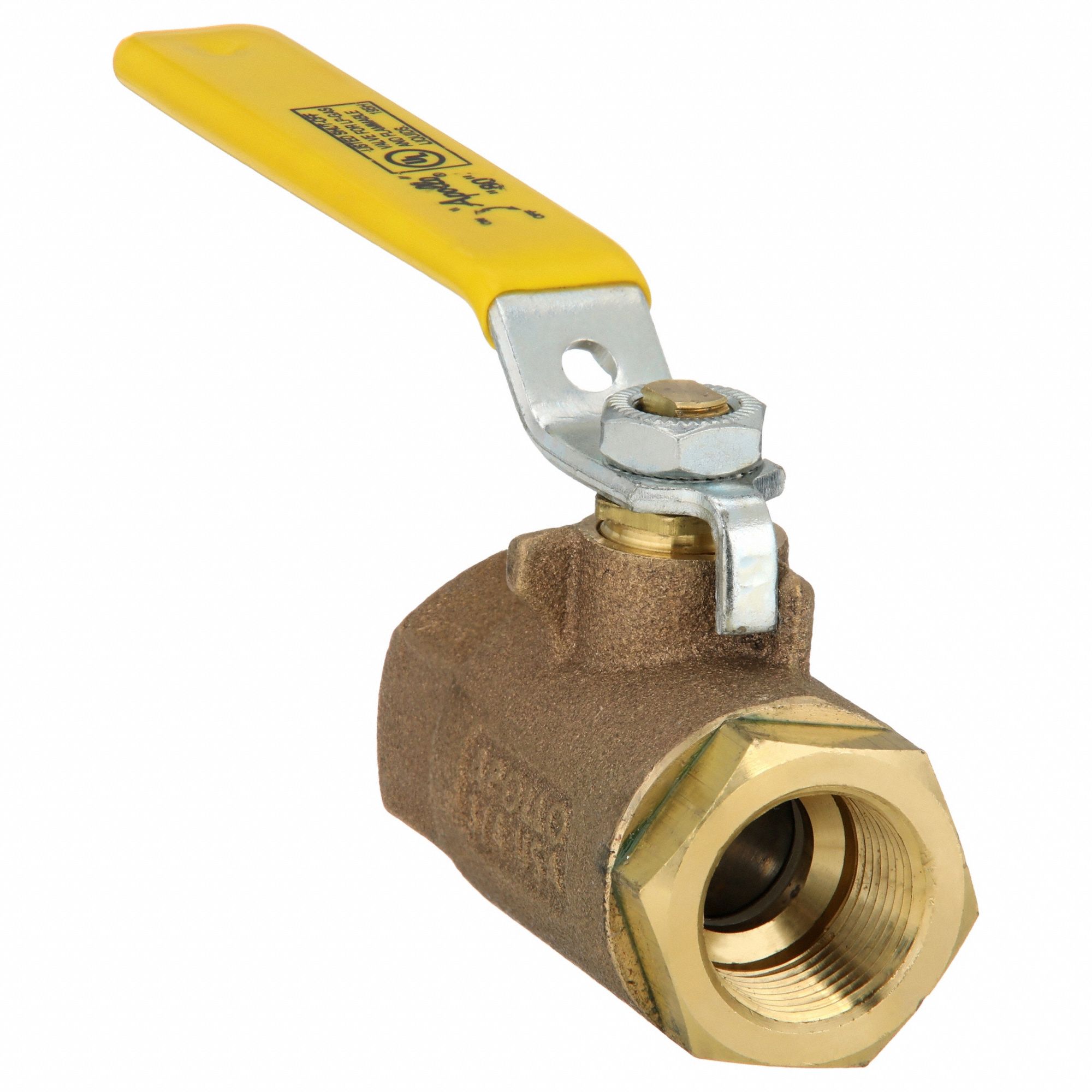APOLLO, 3/4 in, Bronze, Manual Two-Way Ball Valve - 1CKH8|8010401